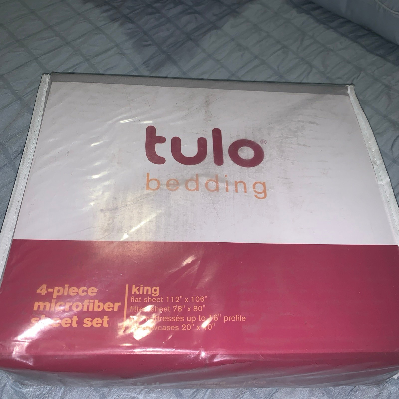 Tulo king sheet sets