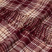 Hearth & Hand with Magnolia Fall Plaid Woven Throw Blanket Burgundy/Cream