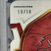 2022 Select Rachaad White Die Cut Gold Prizm #27 PSA 8 Buccaneers 10/10!! NFL