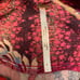 Free People Margarita Bohemian Patchwork Red Purple Flowy Jumpsuit