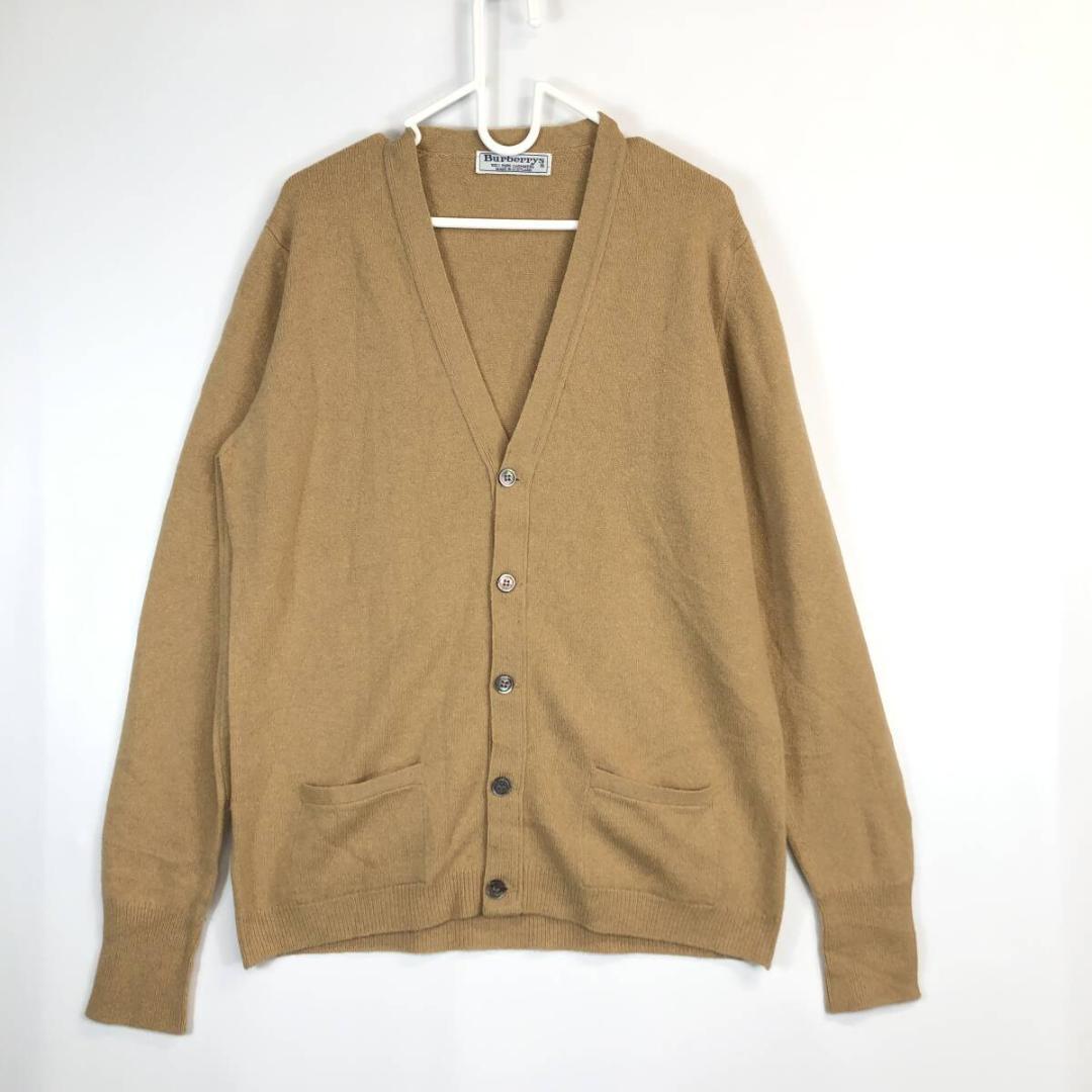 90s Scotland-made Burberry's Cashmere Cardigan Size 40