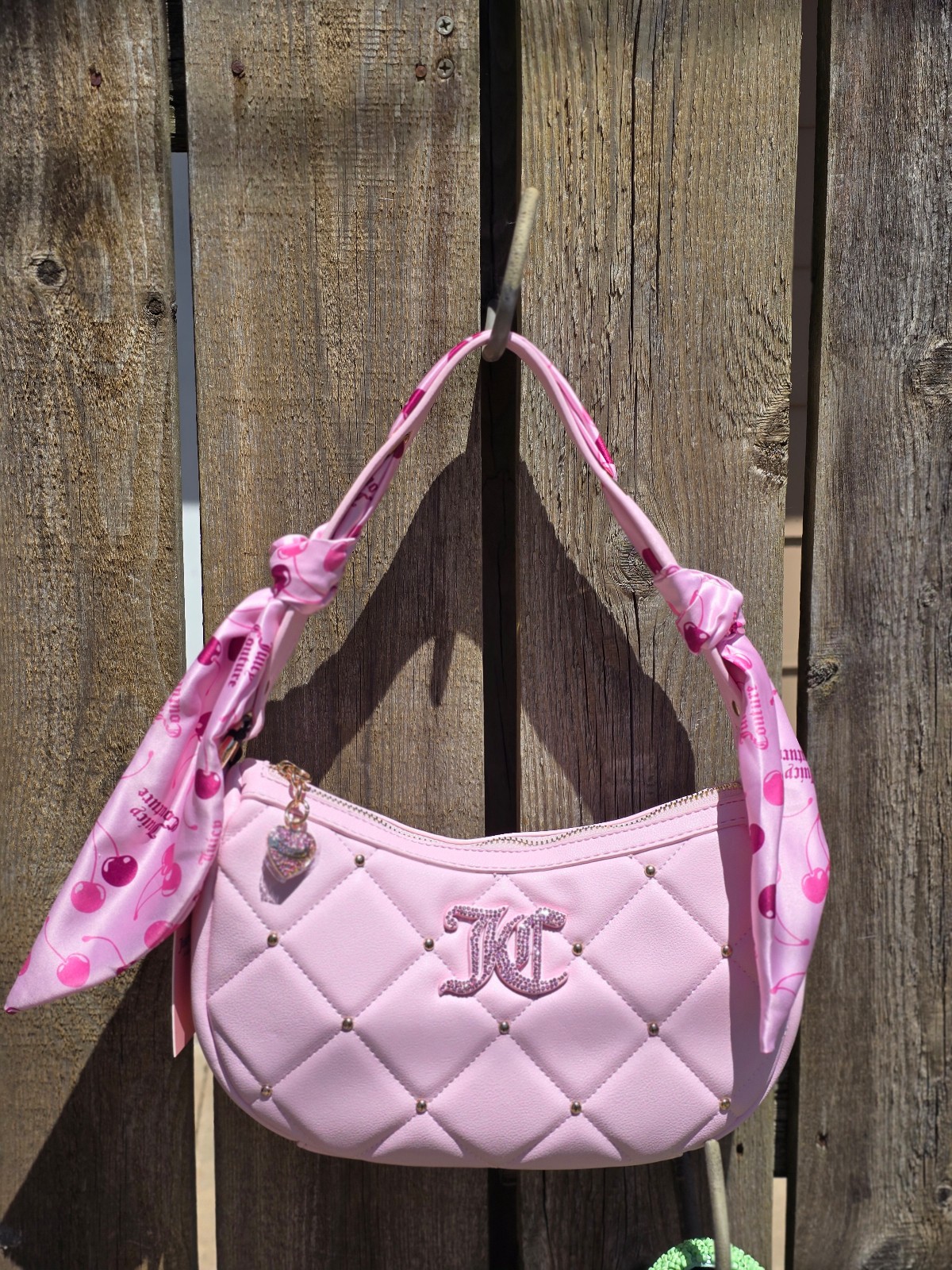 NWT Juicy Couture Holding The Line COHO Cherry Shoulder Bag