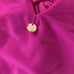 New VICTORIA'S SECRET SWIM Twist Plunge One-Piece Swimsuit Pink Large