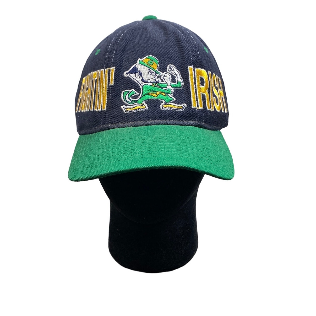Vintage 90s Starter Notre Dame Fighting Irish Wool Snapback Hat