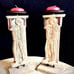 Beautiful Greek set candle holders