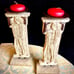 Beautiful Greek set candle holders