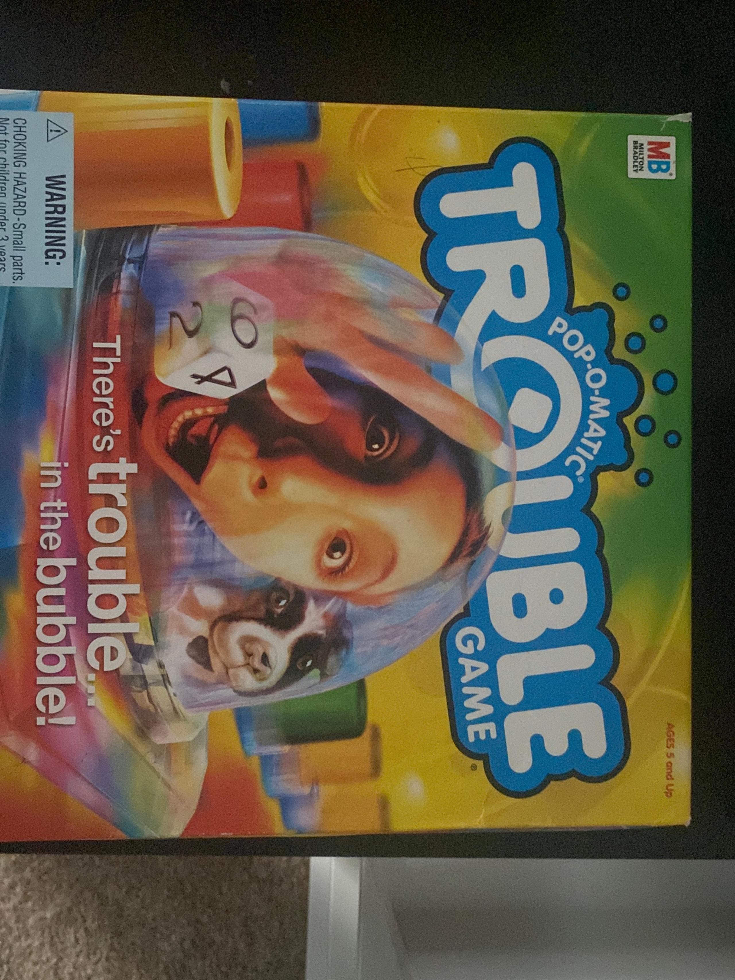 Trouble board Game