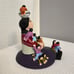 Story Teller Pueblo Pottery Figurine Sitting Elder Playful Children Folktales