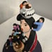 Story Teller Pueblo Pottery Figurine Sitting Elder Playful Children Folktales