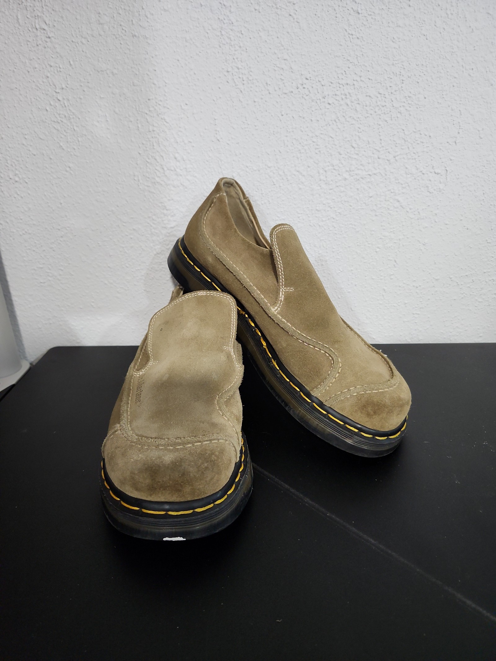 Dr. Martens, Men's Brown Slip-On Suede Loafers