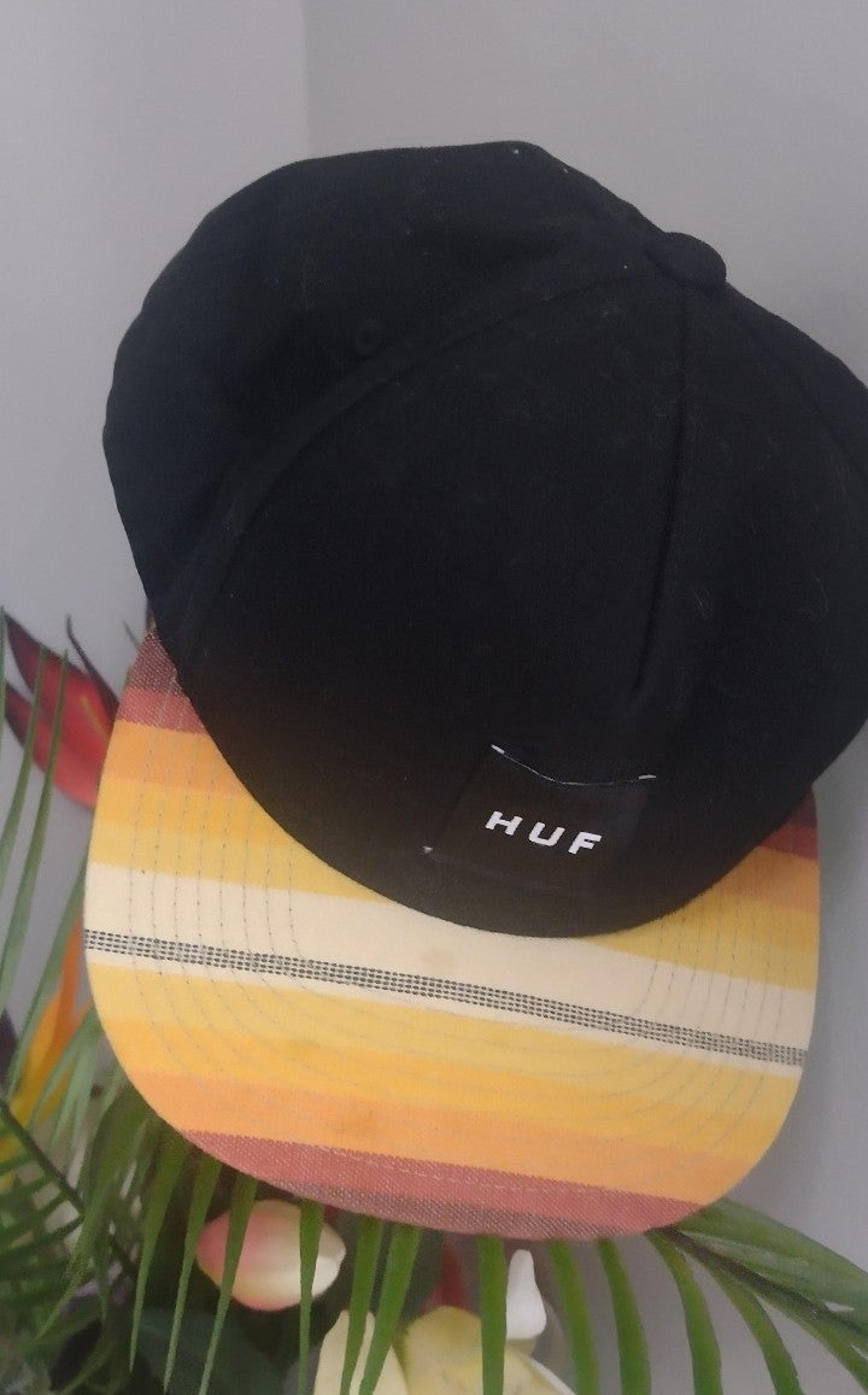 Men's Black Multi-Color Trucker Bucket Hat - HUF