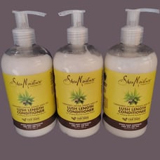 3 Shea Moisture Lush Length Conditioner Hemp Seed Oil 13 fl oz
