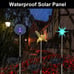 6 Pack Solar Garden Stake Lights Outdoor, Solar Butterfly Figurine Lig