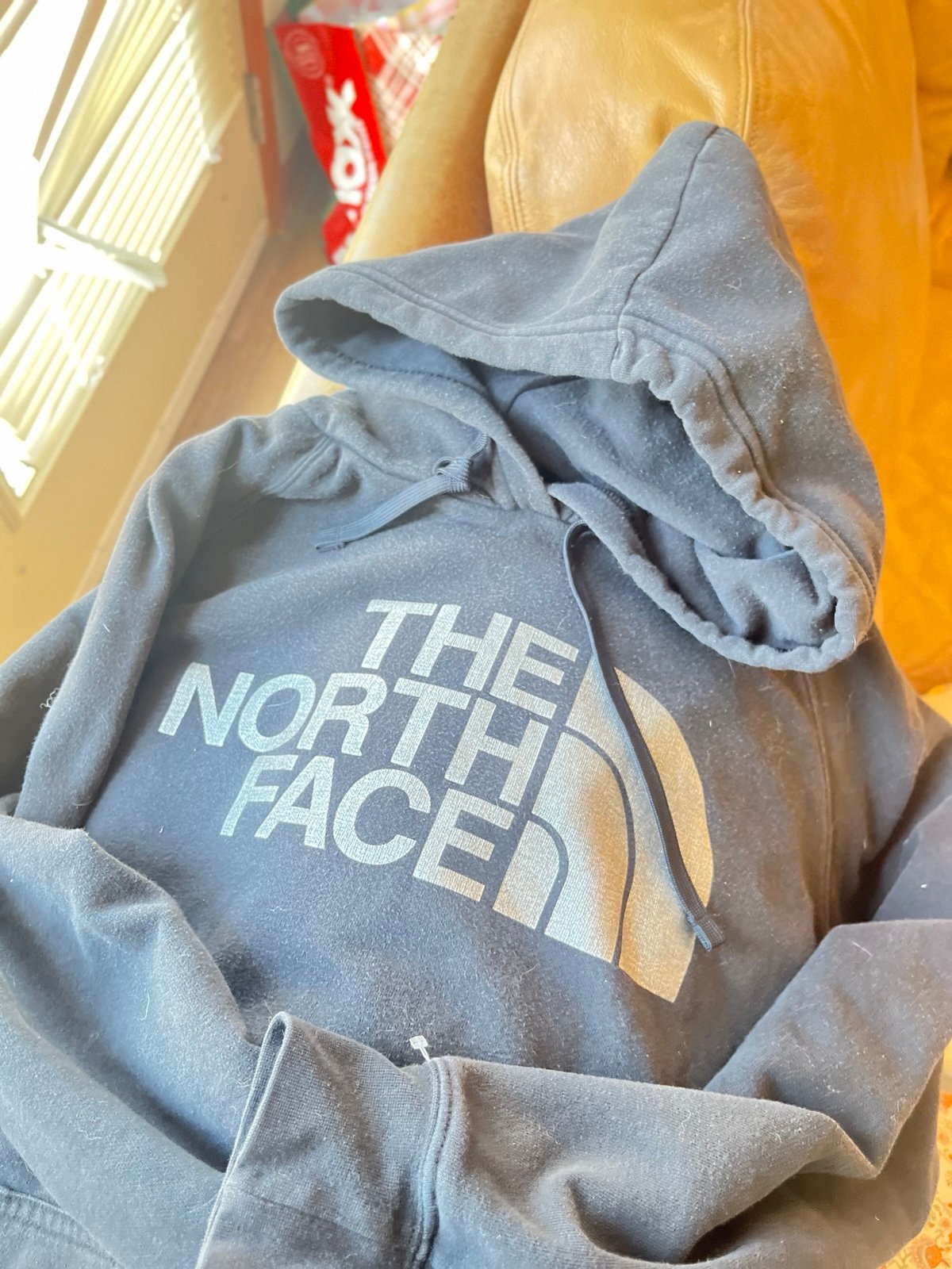 North face hoody and adidas sweater bundle