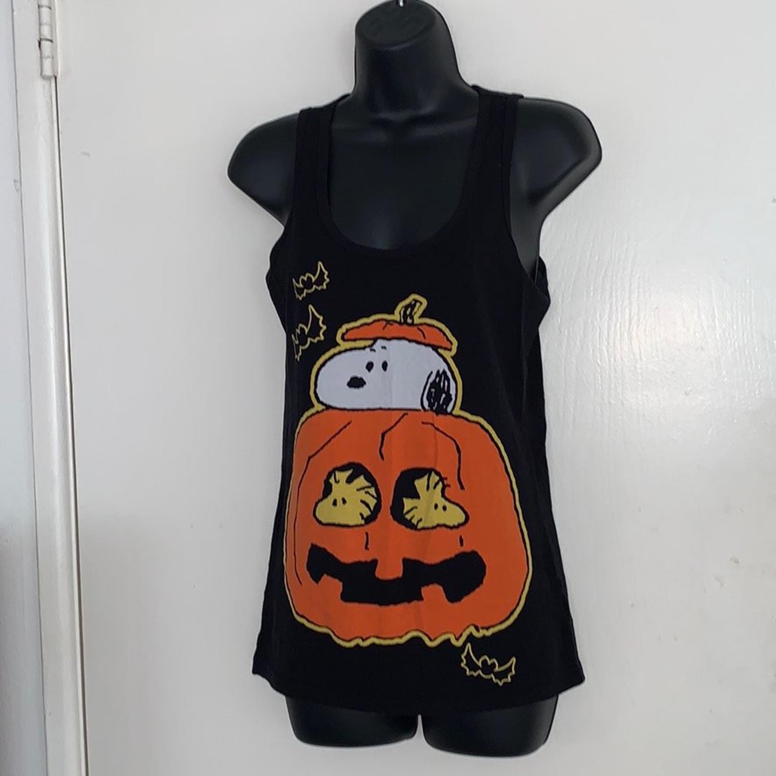 Medium Peanuts Snoopy Halloween Tank
