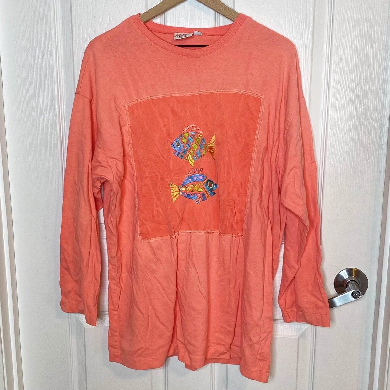 Johnny Was Oversized Fish Tee A15