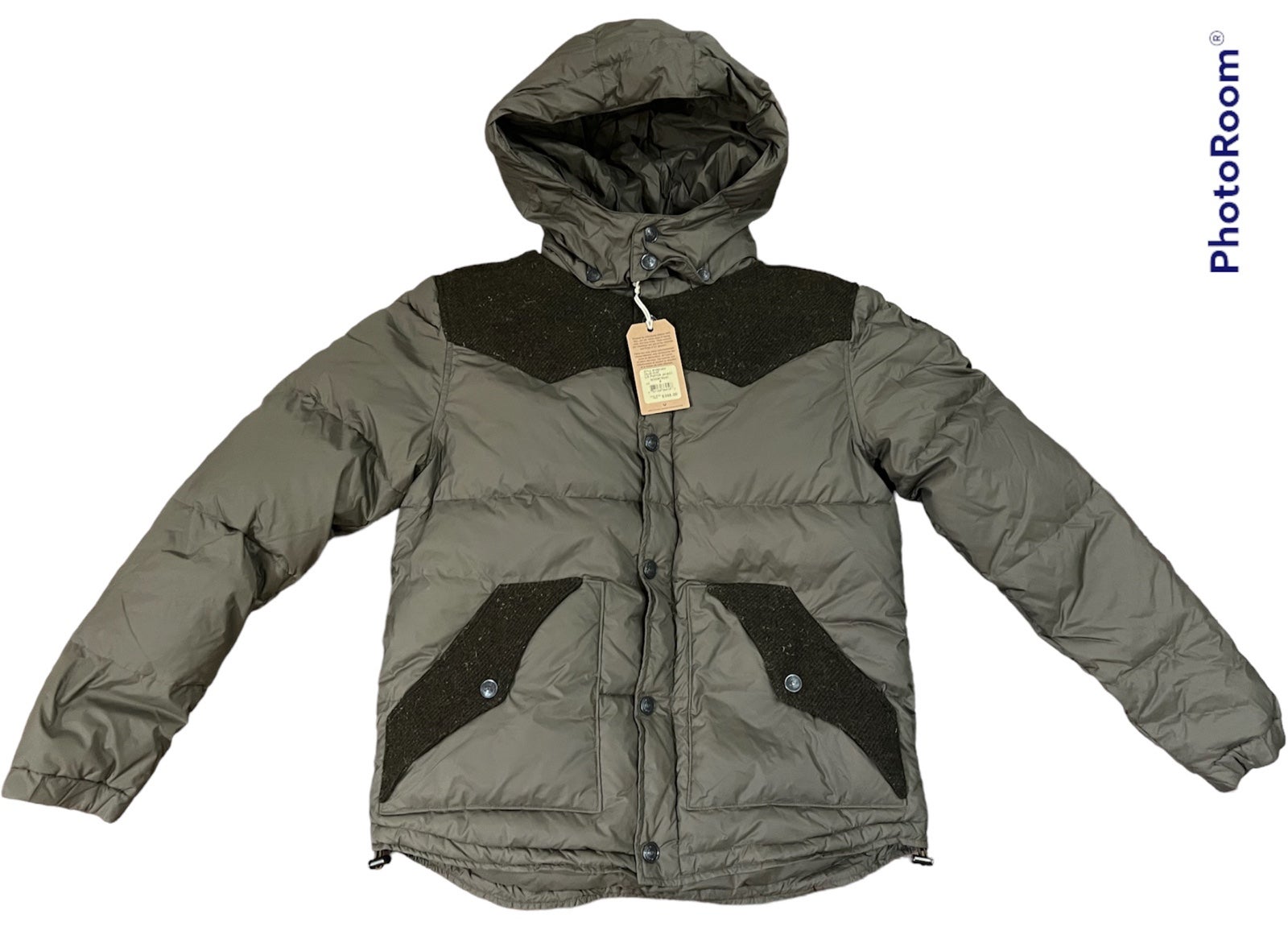 New true religion men puff ski jacket 2XL XXL 398