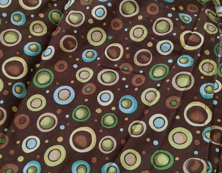gender neutral nursery set crib/toddler bed skirt and 4 curtain panels