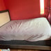 Quenn bed frame/head post