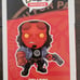 Ron Perlman signed Hellboy Movies Funko Pop #750 with Hellboy inscription.
