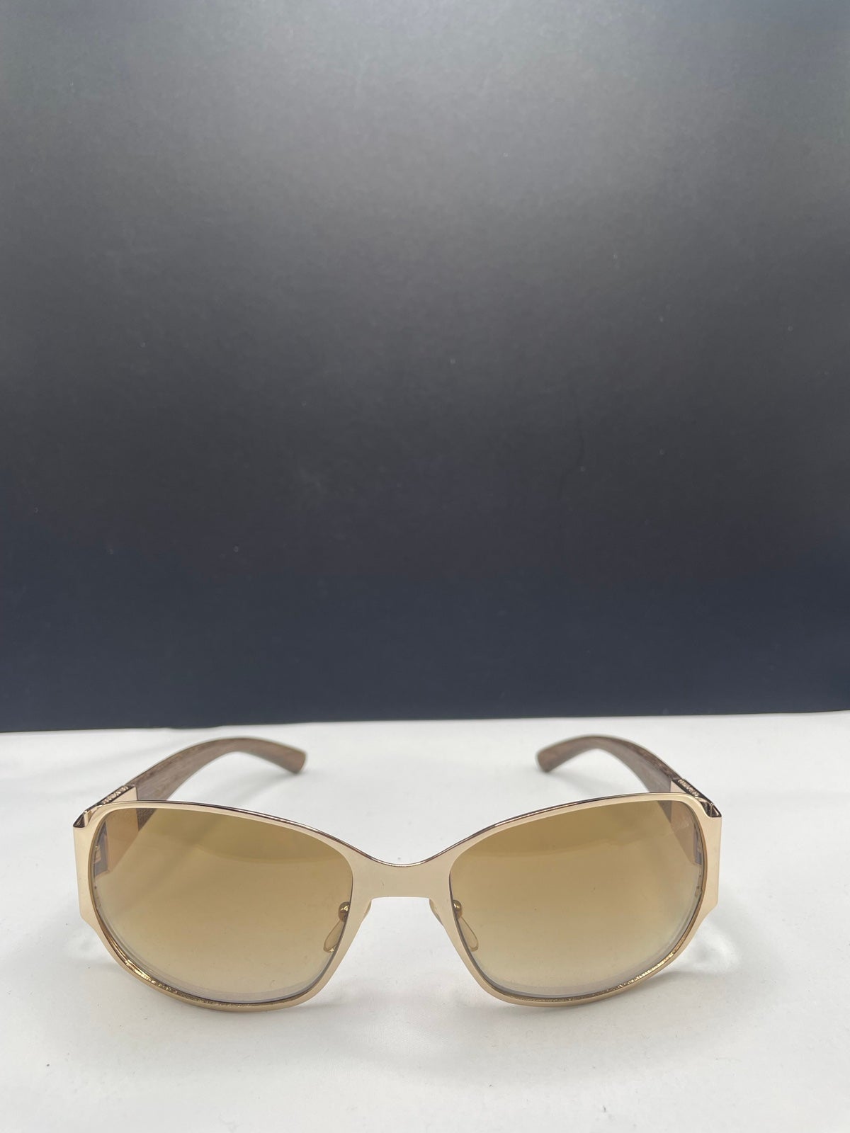 Gold and Wood Rimmed glasses