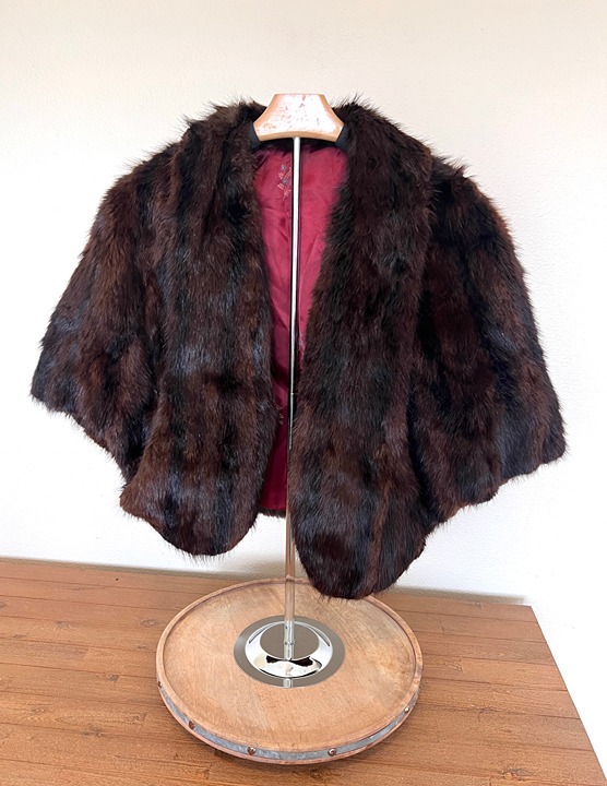Vintage Fur Cape - 50's / 60's