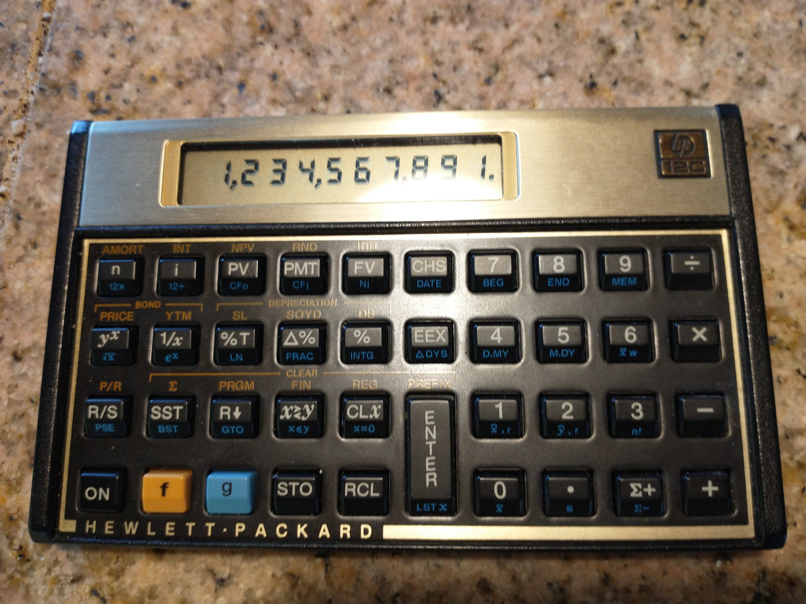 Hp 12c calculator