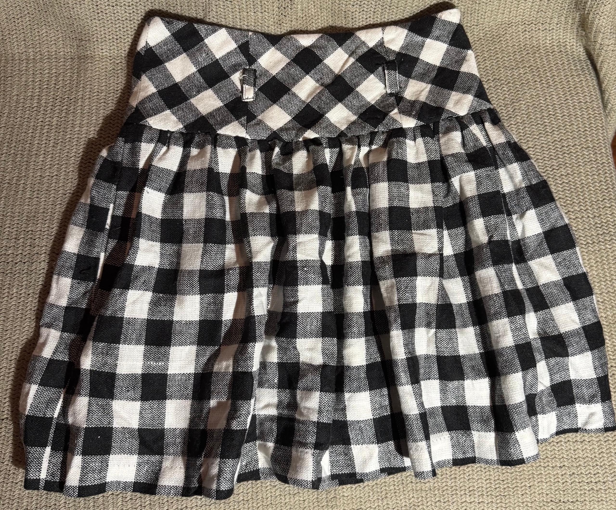 Wet Seal plaid mini skirt