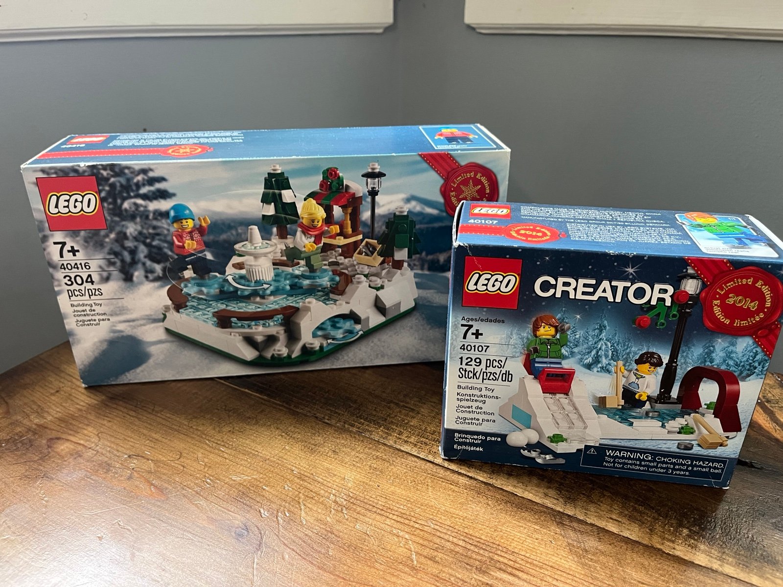 Lego Winter Sets 40416 & 40107