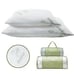 Bamboo Shredded Memory Foam Pillow - 2 PACK