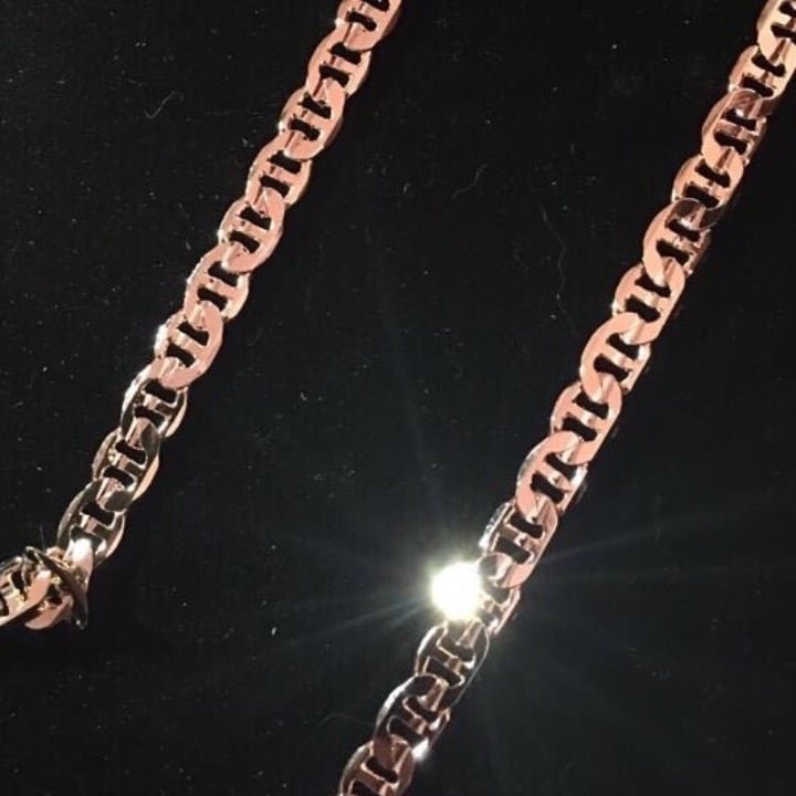 NEW MARINER 18K GOLD CHAIN MADE IN ITALY