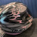 HJC Helmet Motorcycle DRACO CL-15 Women's Pink White Black Gray Dragons SMALL
