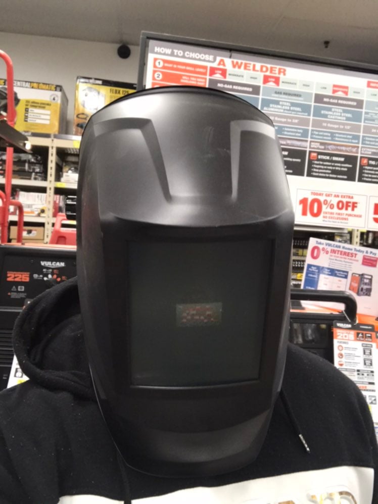 welding helmet
