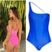 Jade Apex One Piece Swimsuit in Cobalt