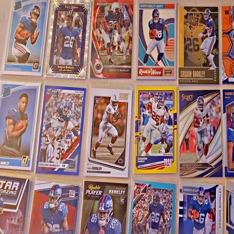 Saquon Barkley Cards lot (28)