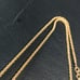 【Excellent Condition】Dior Dior Chain Necklace Gold CD Logo