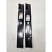 Rotary Mower Blade Black 18 Length 15-12124 Replaces 539-12124 Set Of 2 Pack