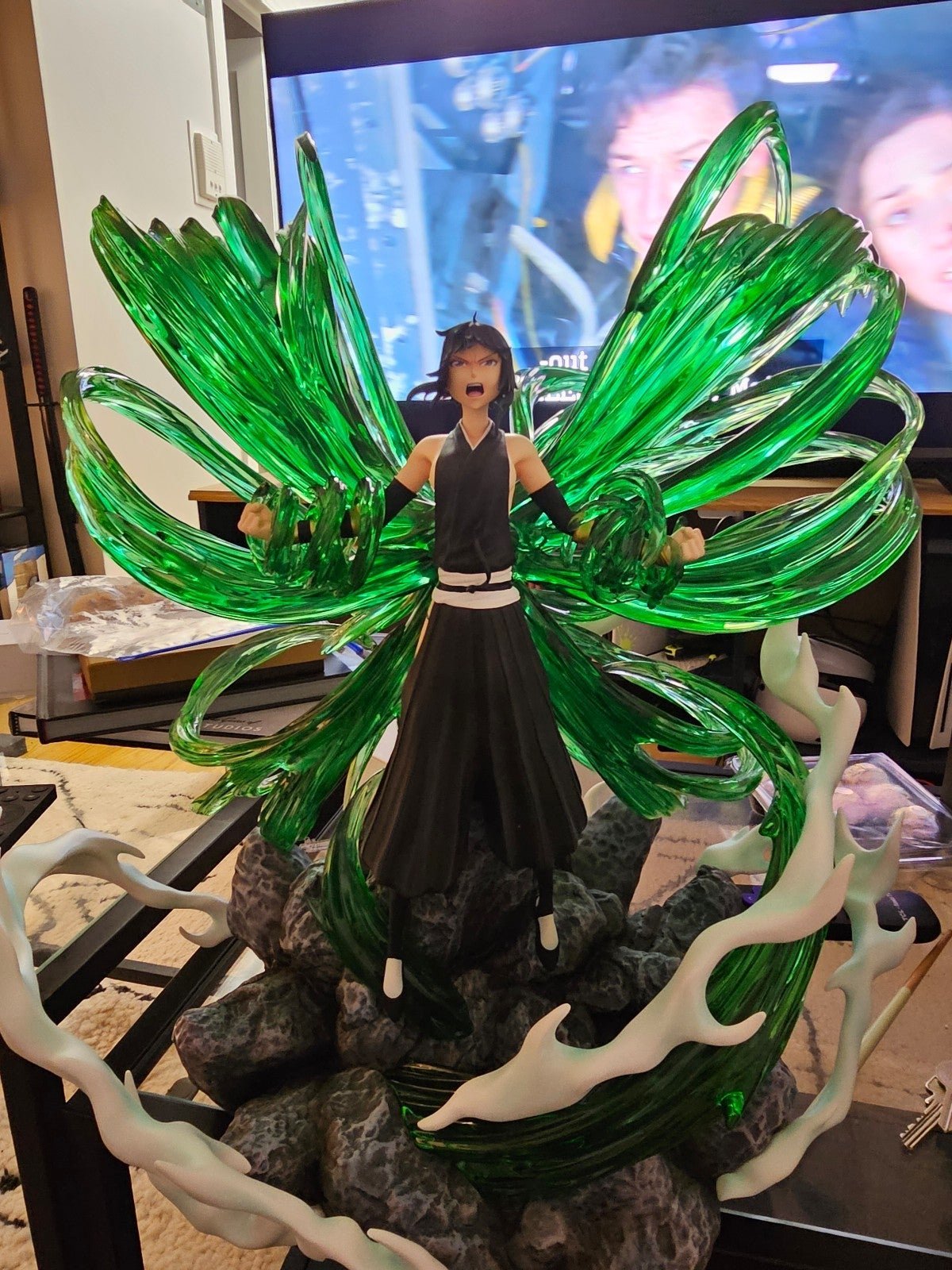 Bleach Thousand year blood war Soi Fon Statue!