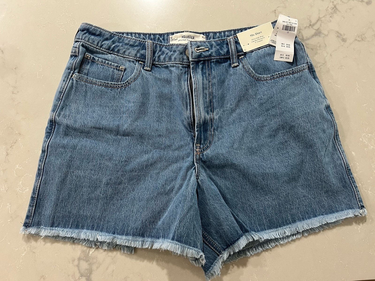 Hollister ultra high rise shorts