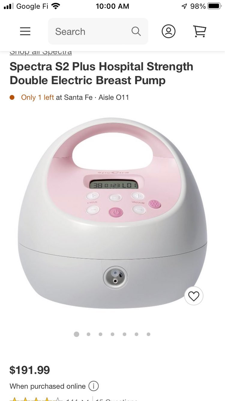 Spectra S2 Breast Pump