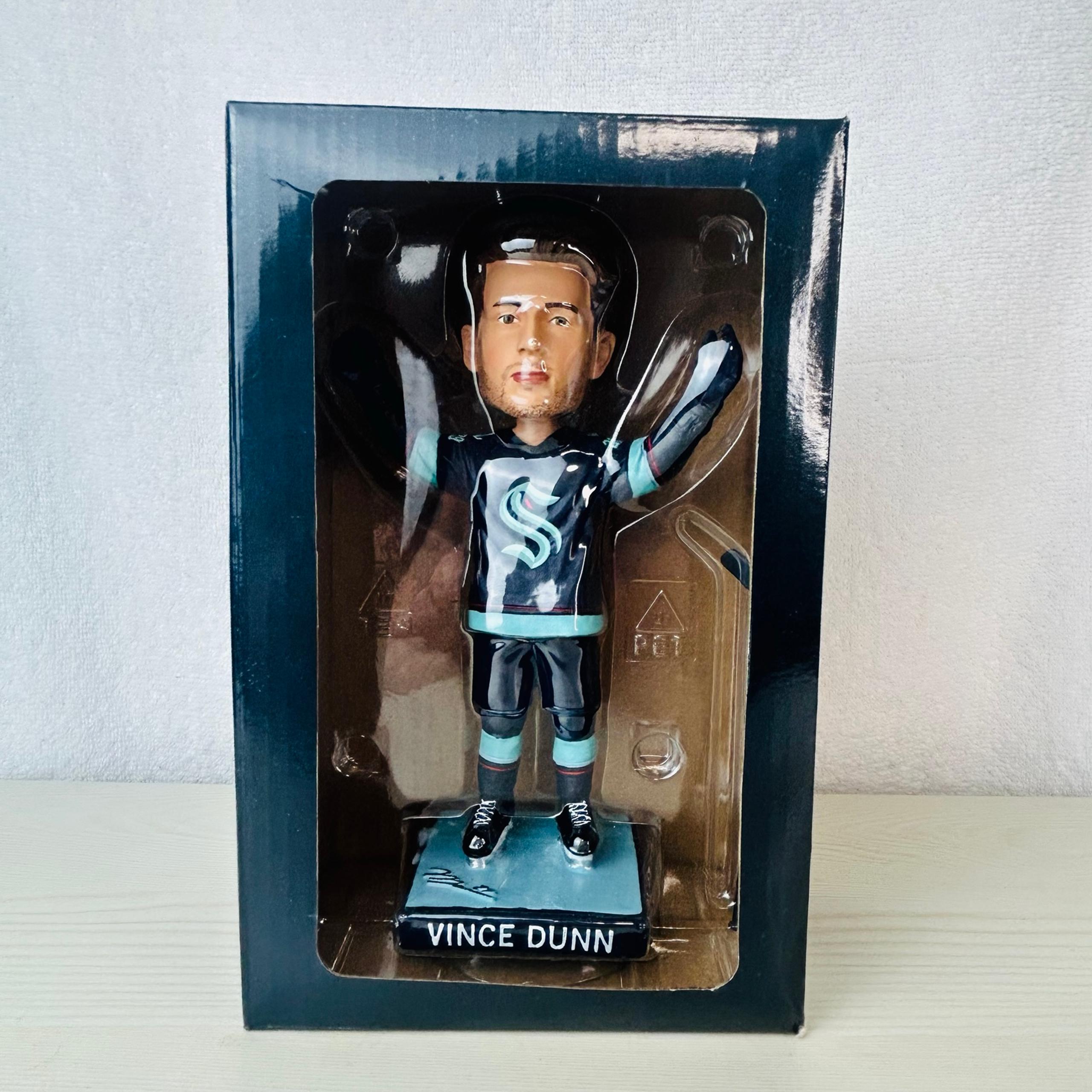 [NEW] Seattle Kraken 2024 Vince Dunn Bobblehead Hockey NHL SGA 10/22/24