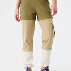 Outdoor Voices RecTrek Zip-Off Pant Kelp/Khaki/Bone