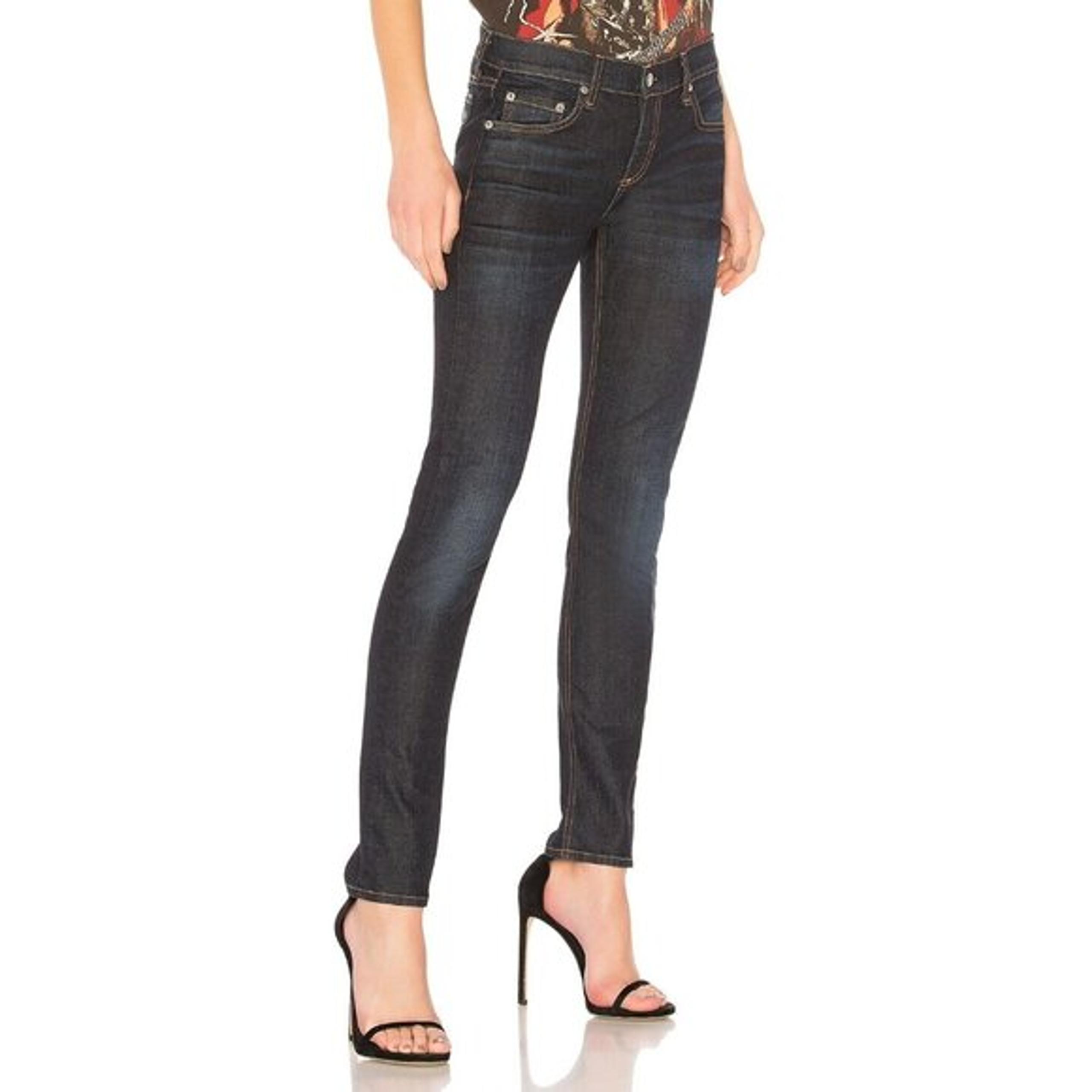 NWT rag & bone Dre in Beverlys Low Rise Slim Boyfriend Stretch Jeans 28