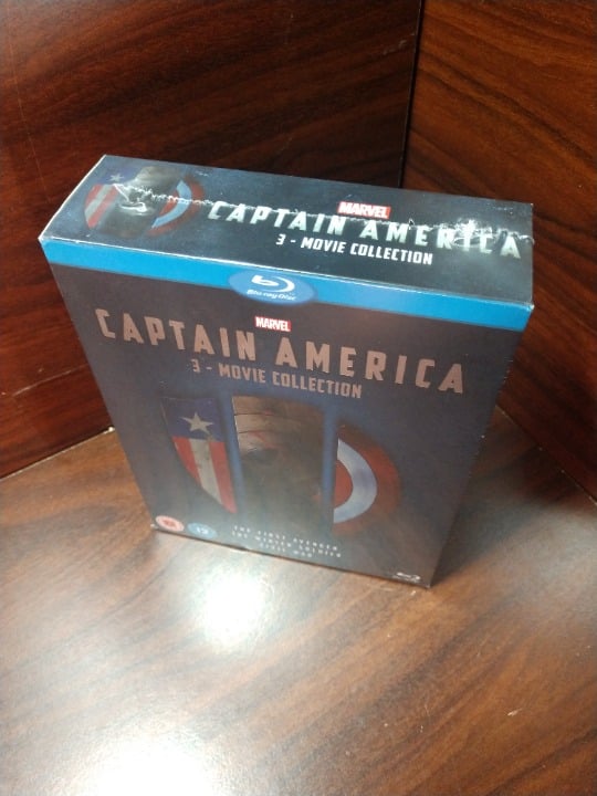 Captain America Trilogy (Blu-ray) NEW
