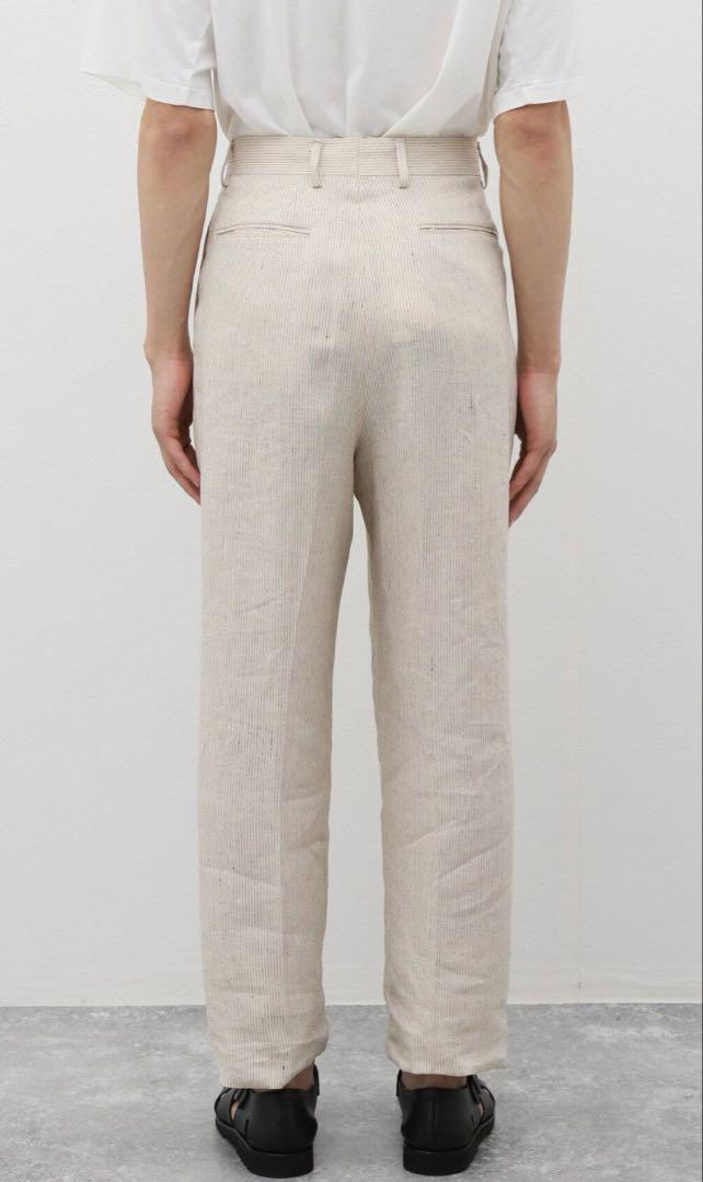 NEAT｜SICILIAN LINEN STRIPE｜WIDE TYPE Ⅰ - Beige｜PRODUCT