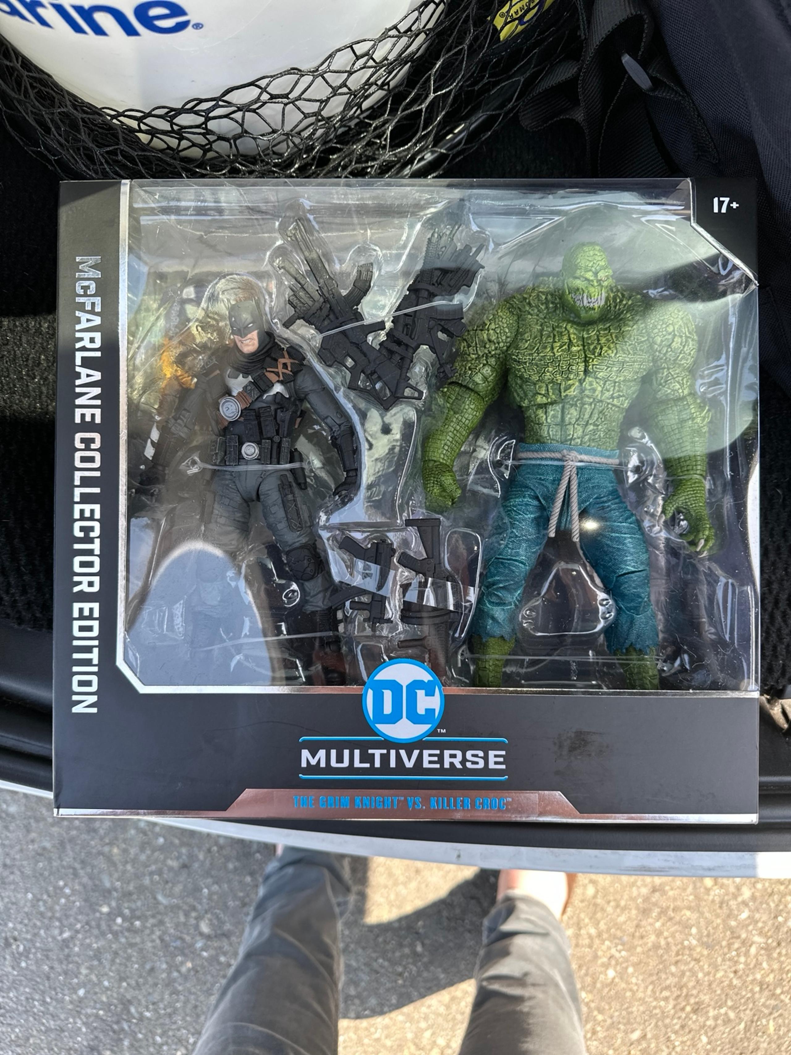 McFarlane DC Batman Grim Knight vs. Killer Croc Collector Edition 2pk Figure