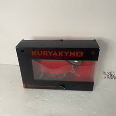 Kuryakyn 2509 Torpedo Lights Turn Signal Harley Black/Red LED