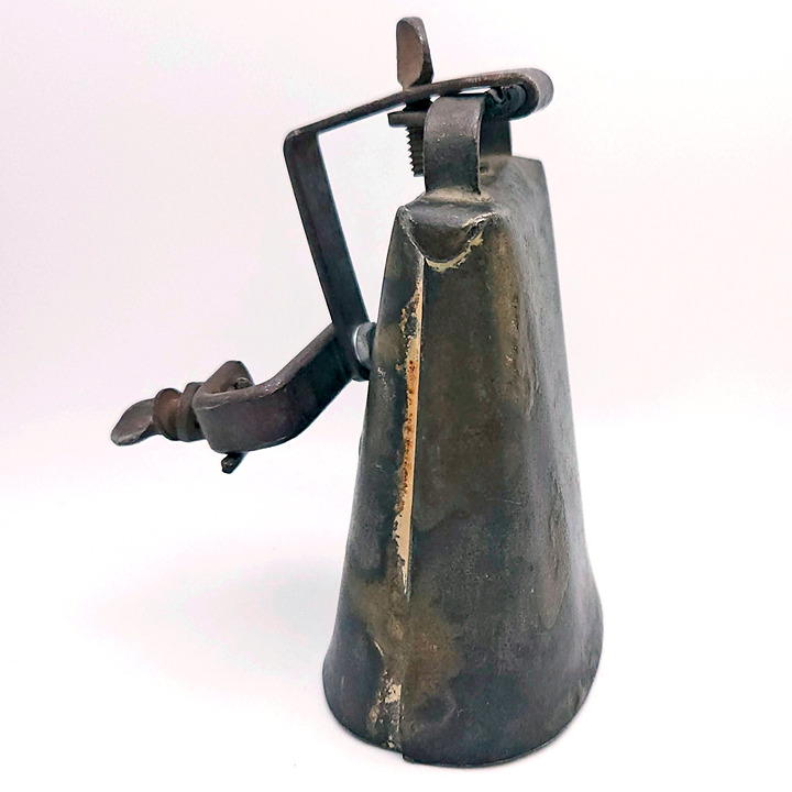Vintage Cowbell with Mounting Hardware