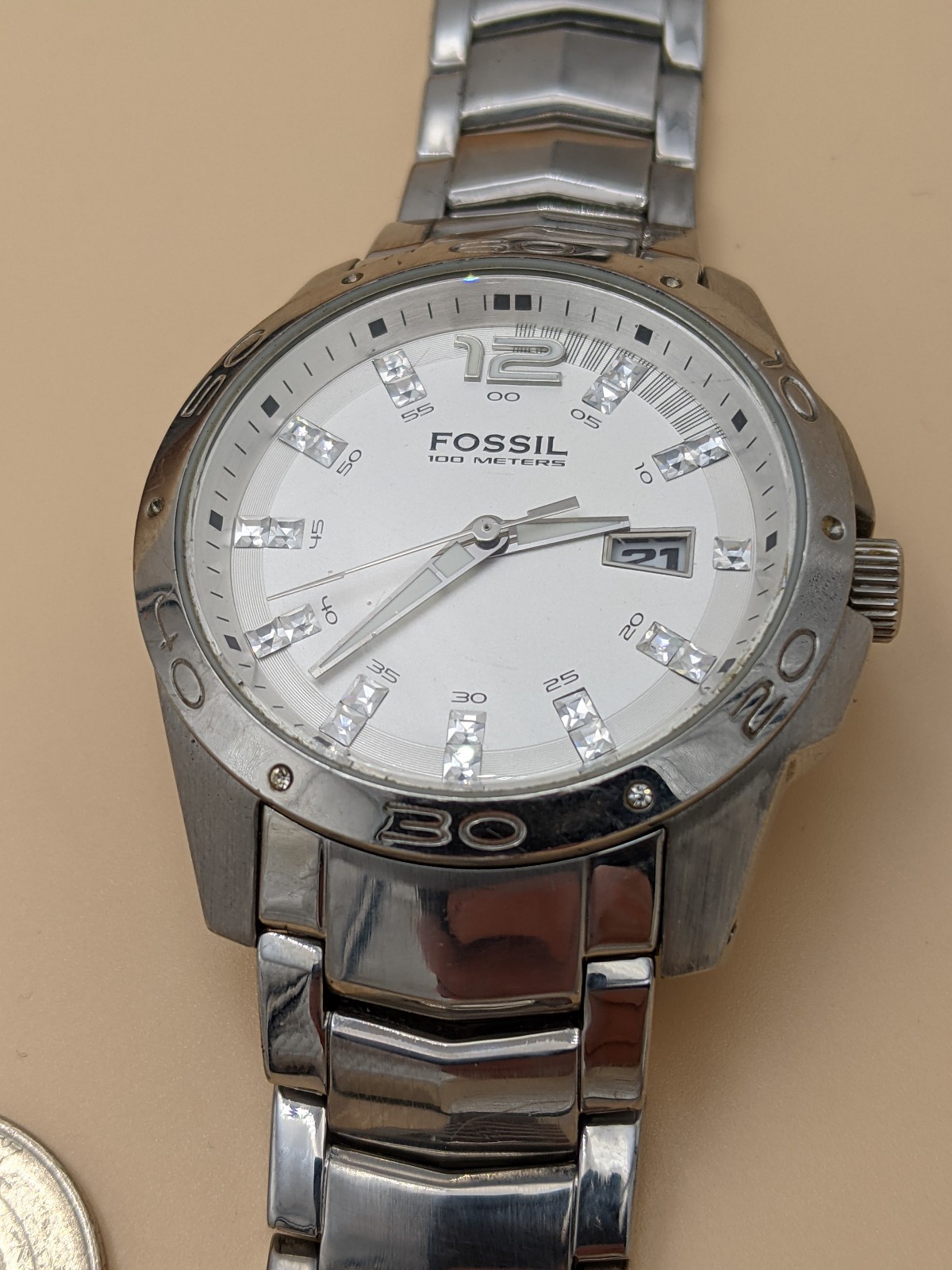 Men's fossil dress watch