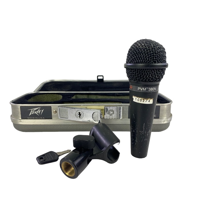 Peavey PVM 380N Dynamic Microphone in Locking Branded Metal Case
